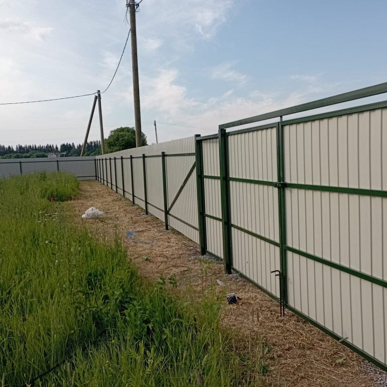 Установка забора в Нижнем Новгороде