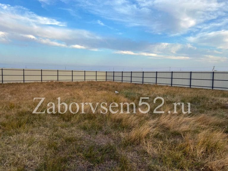 забор профлист