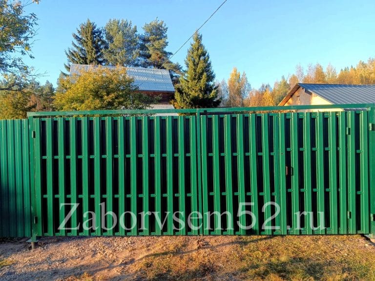 Забор штакетник
